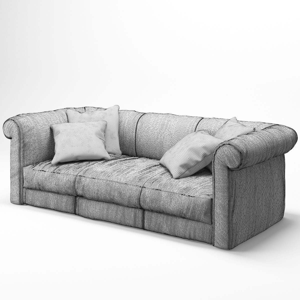 Baxter Alfred Soft Sofa 3D model_3