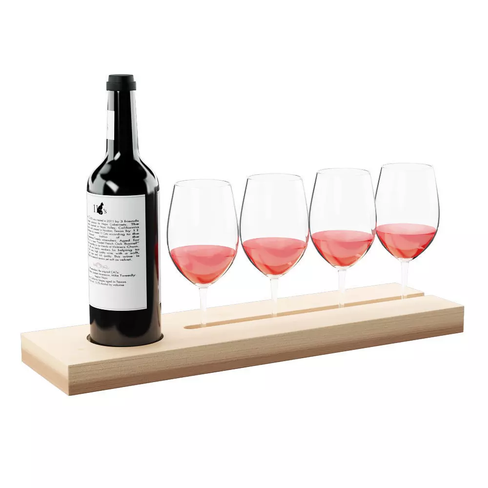 Longboard Serving Tray 3D model