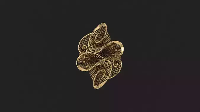 AR-TRK-Z002 gold ring