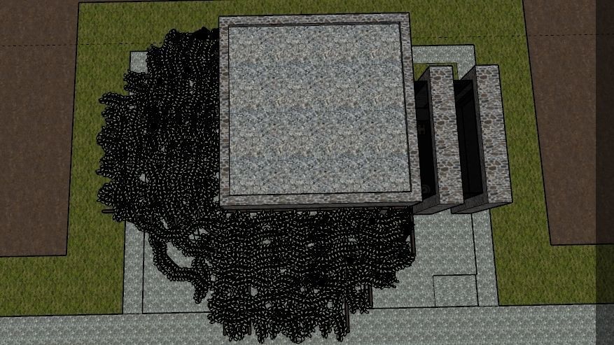 SMALL STONE HOUSE Low-poly 3D model_25