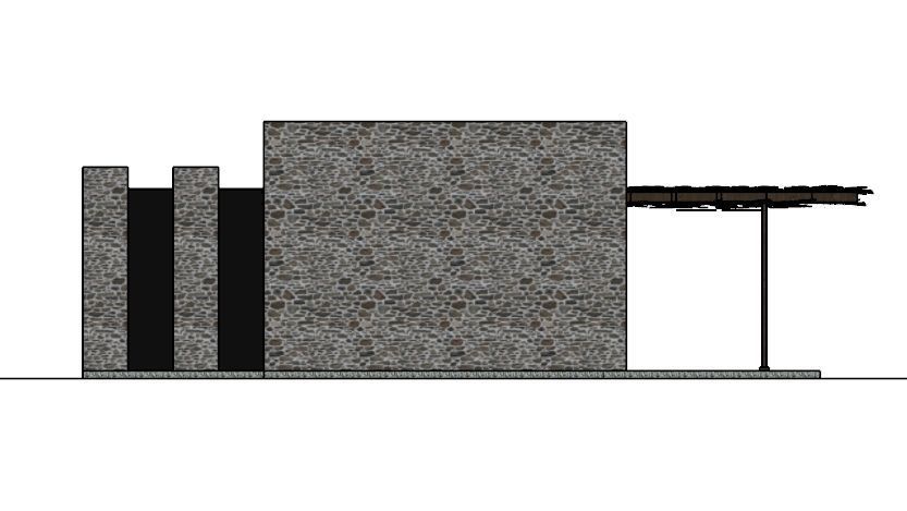 SMALL STONE HOUSE Low-poly 3D model_16