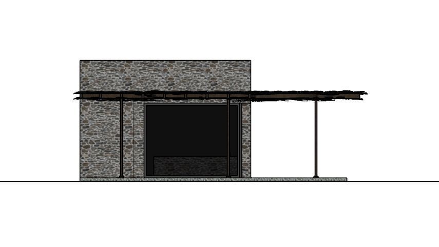 SMALL STONE HOUSE Low-poly 3D model_18