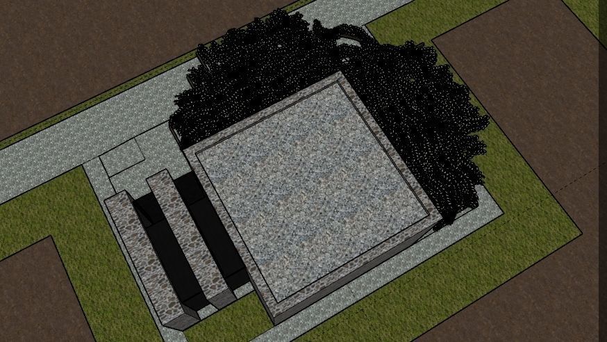 SMALL STONE HOUSE Low-poly 3D model_26