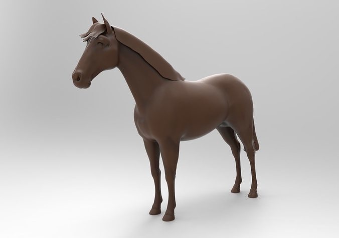 Horse 3D print model
