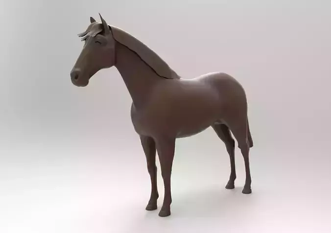 Horse 3D print model
