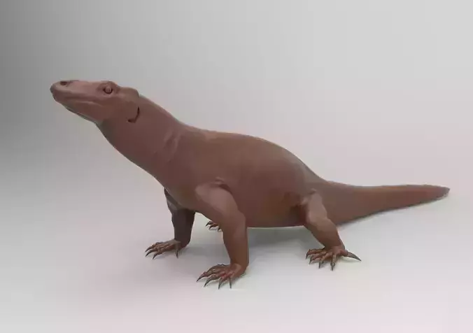 Komodo Dragon 3D print model