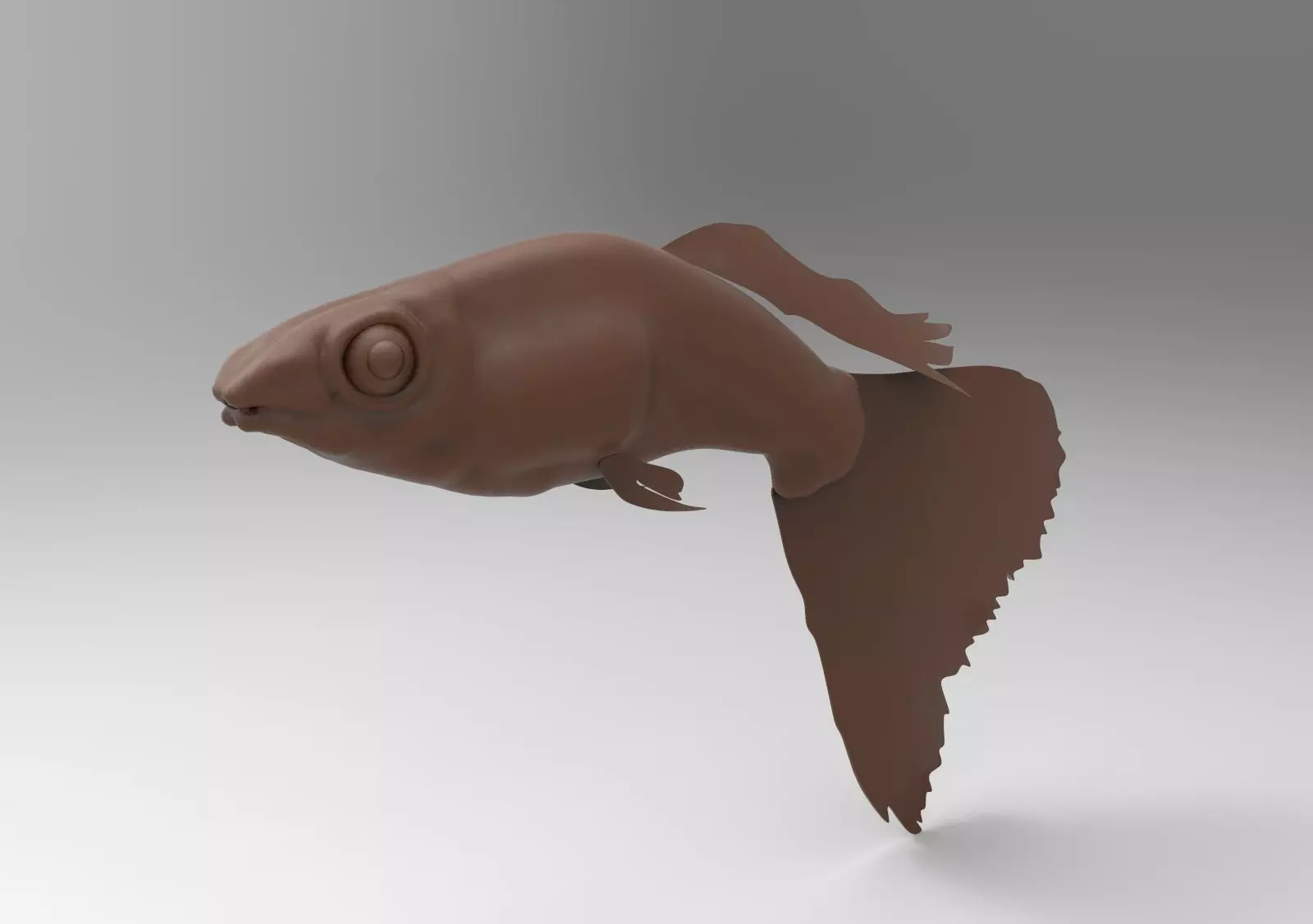 fish mod1 3D print model_0