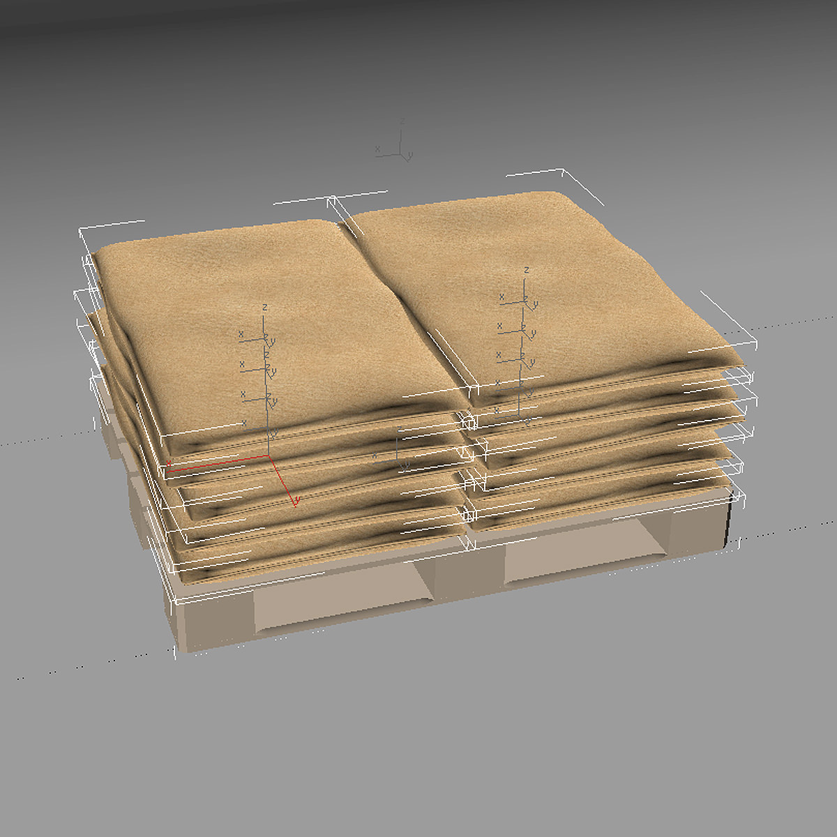Sacks3D MAX 2011 3D model_8