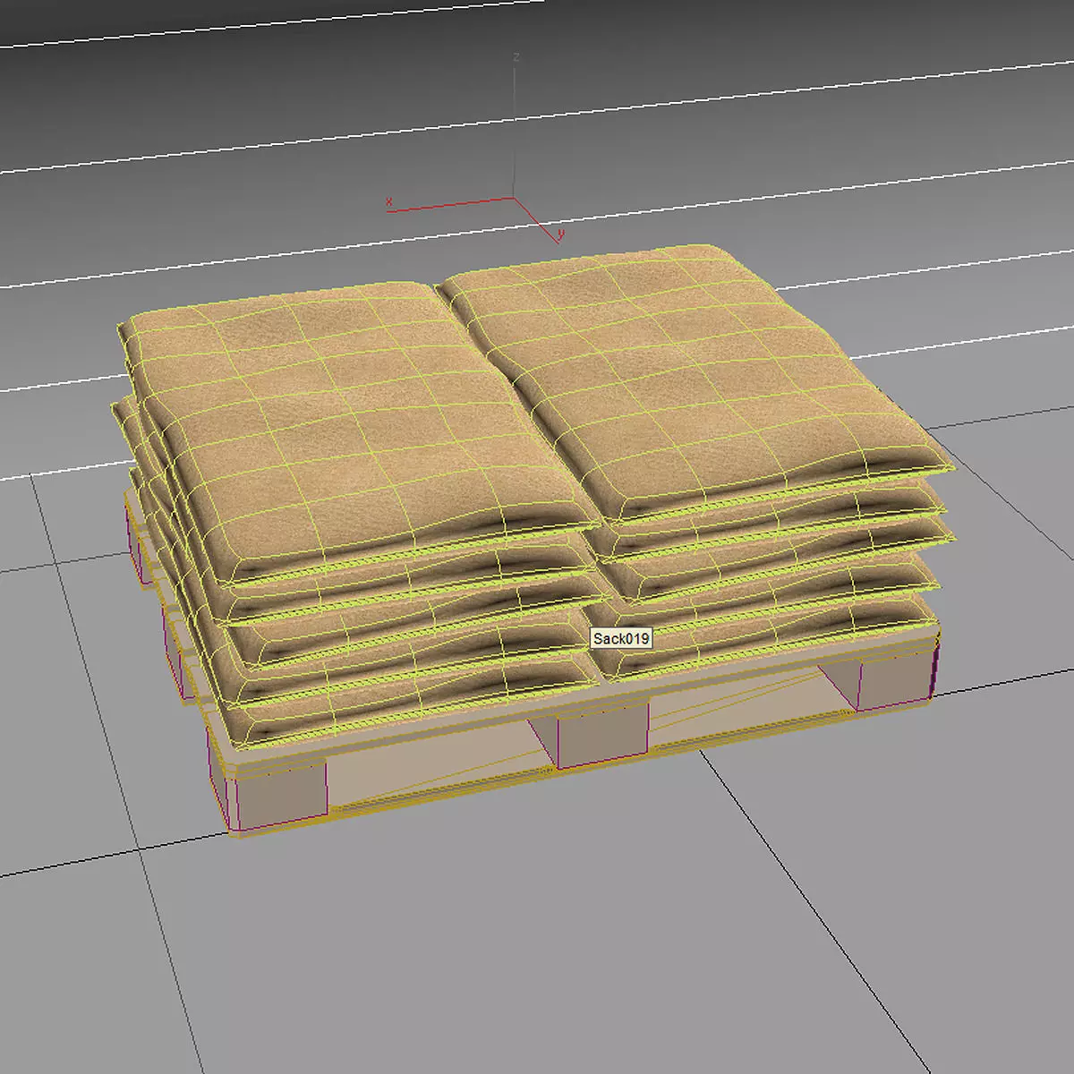 Sacks3D MAX 2011 3D model_0