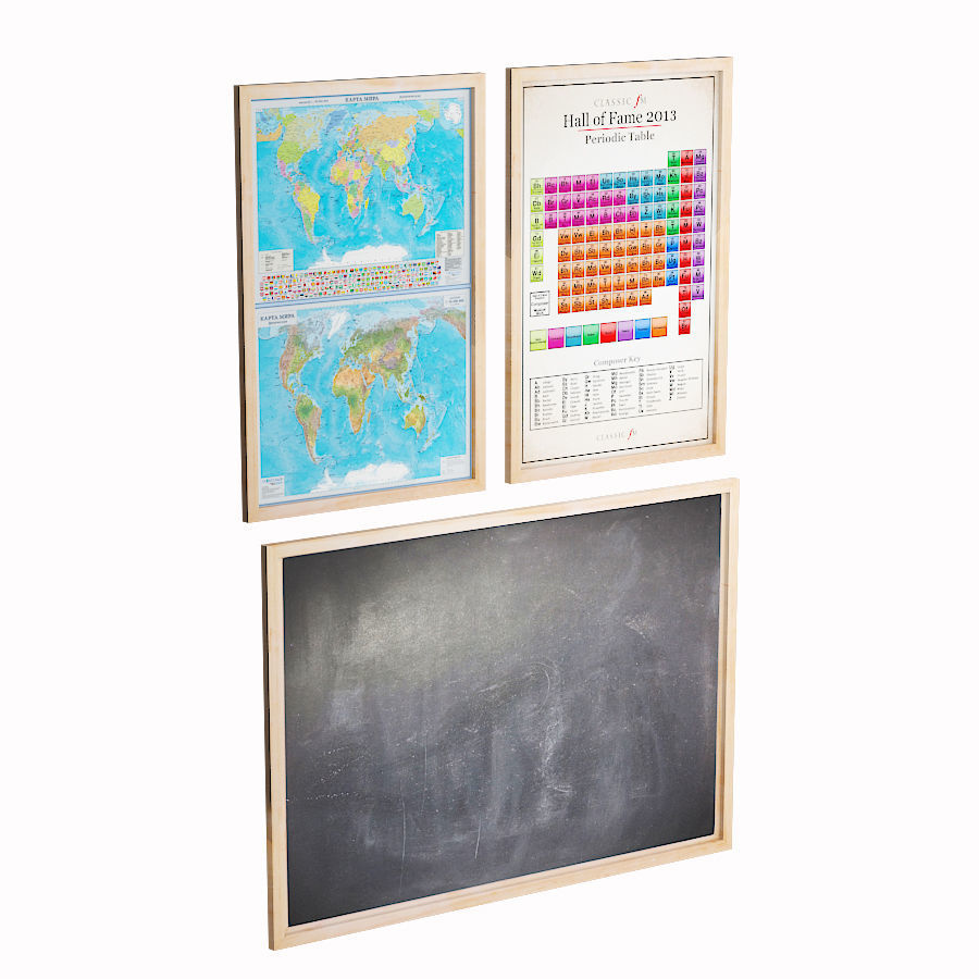 Laboratory physics room 3D model_11