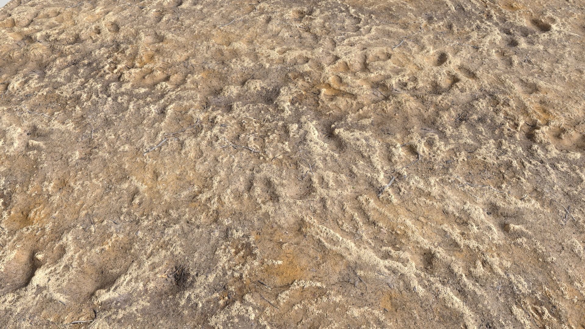 Desert Wasteland ground PBR Pack 4 Texture_10
