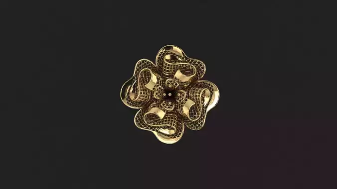 AR-TRK-Z018 gold flower