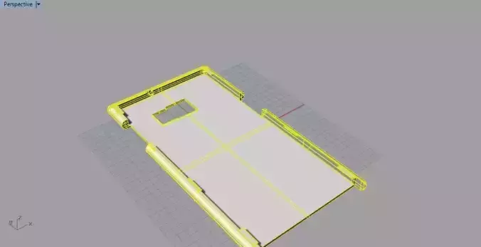 Samsung galaxy s6 edge plus case 3D print model