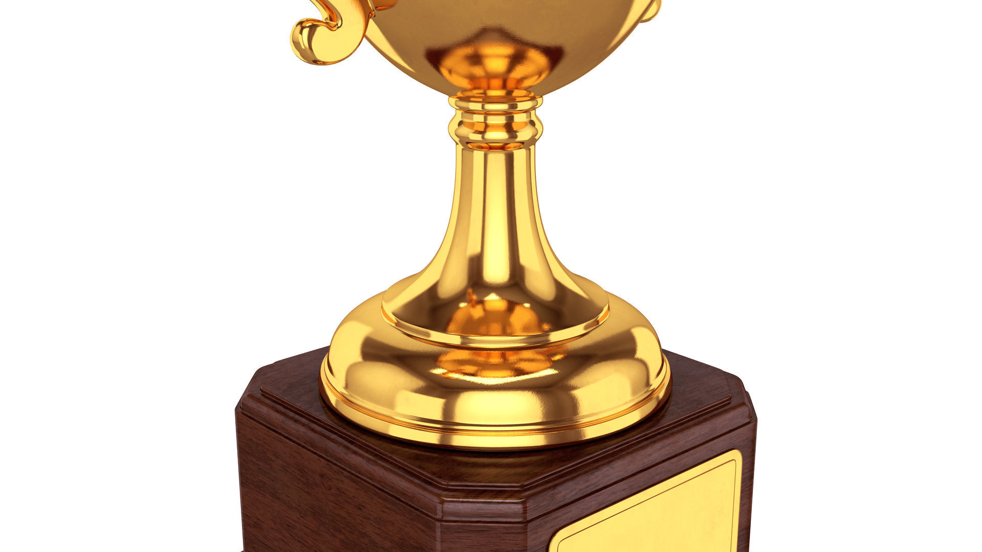 Trophy Cup 3D model_8