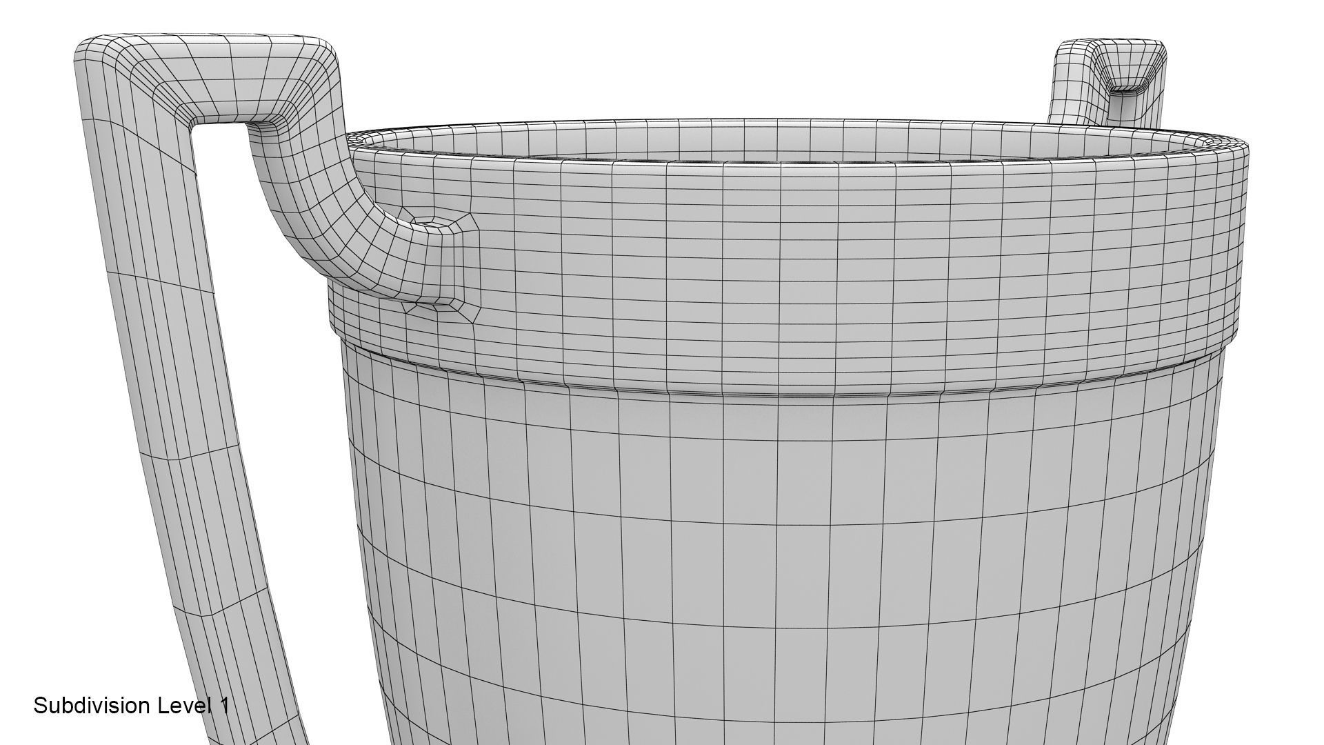 Trophy Cup 3D model_23