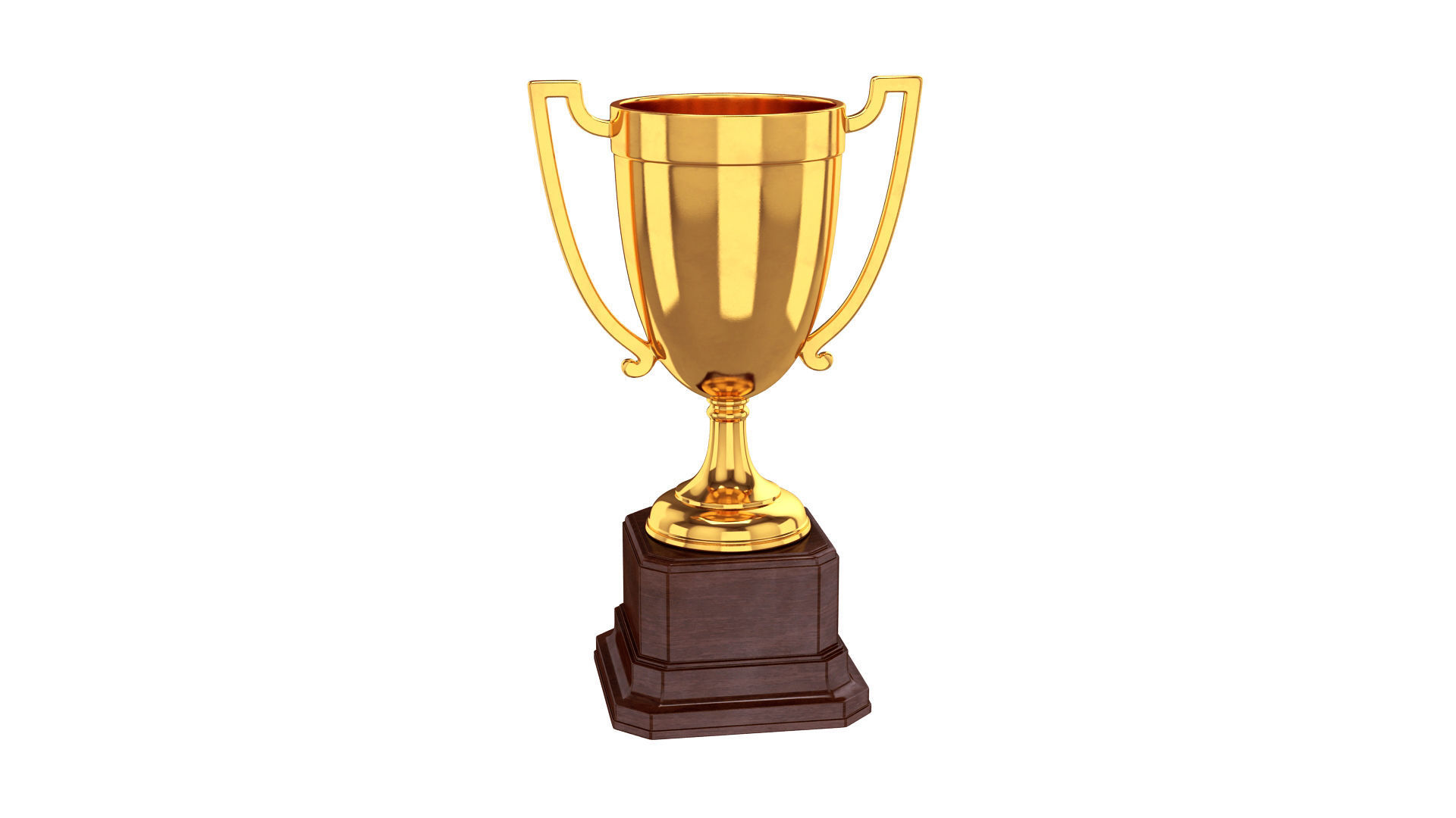 Trophy Cup 3D model_4
