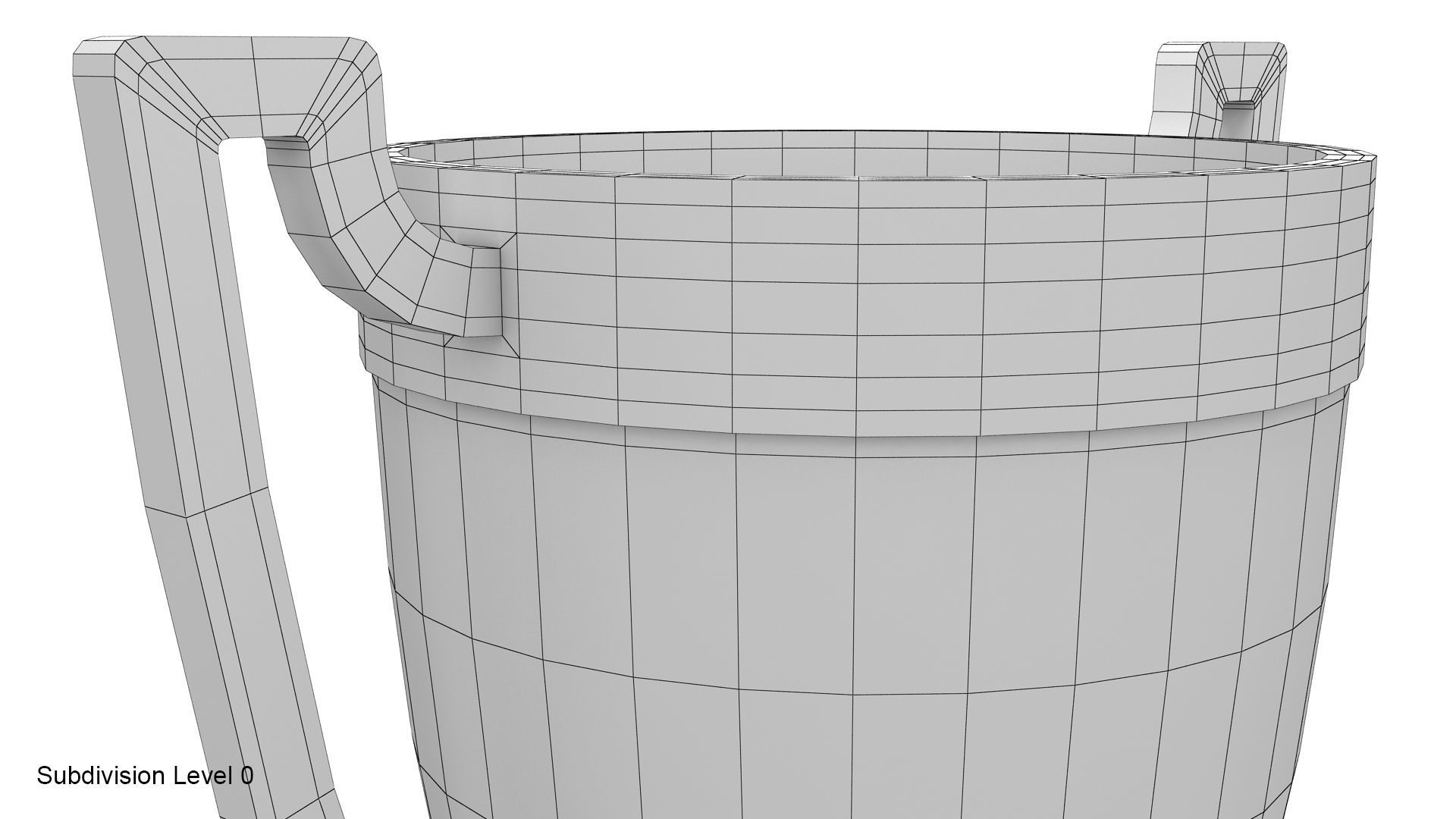 Trophy Cup 3D model_15