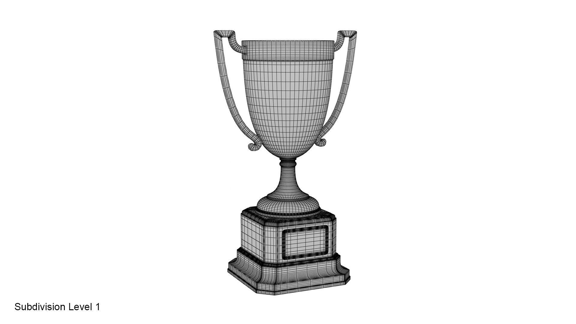 Trophy Cup 3D model_18