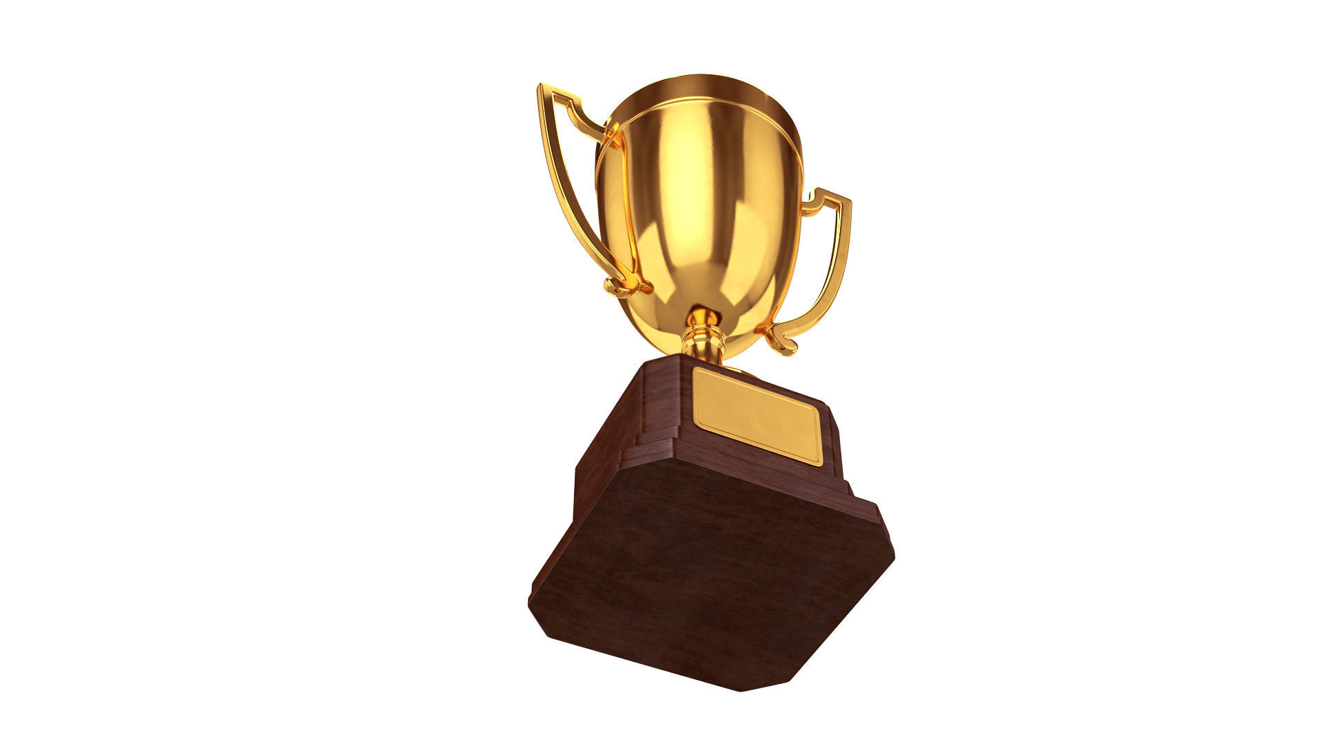 Trophy Cup 3D model_5