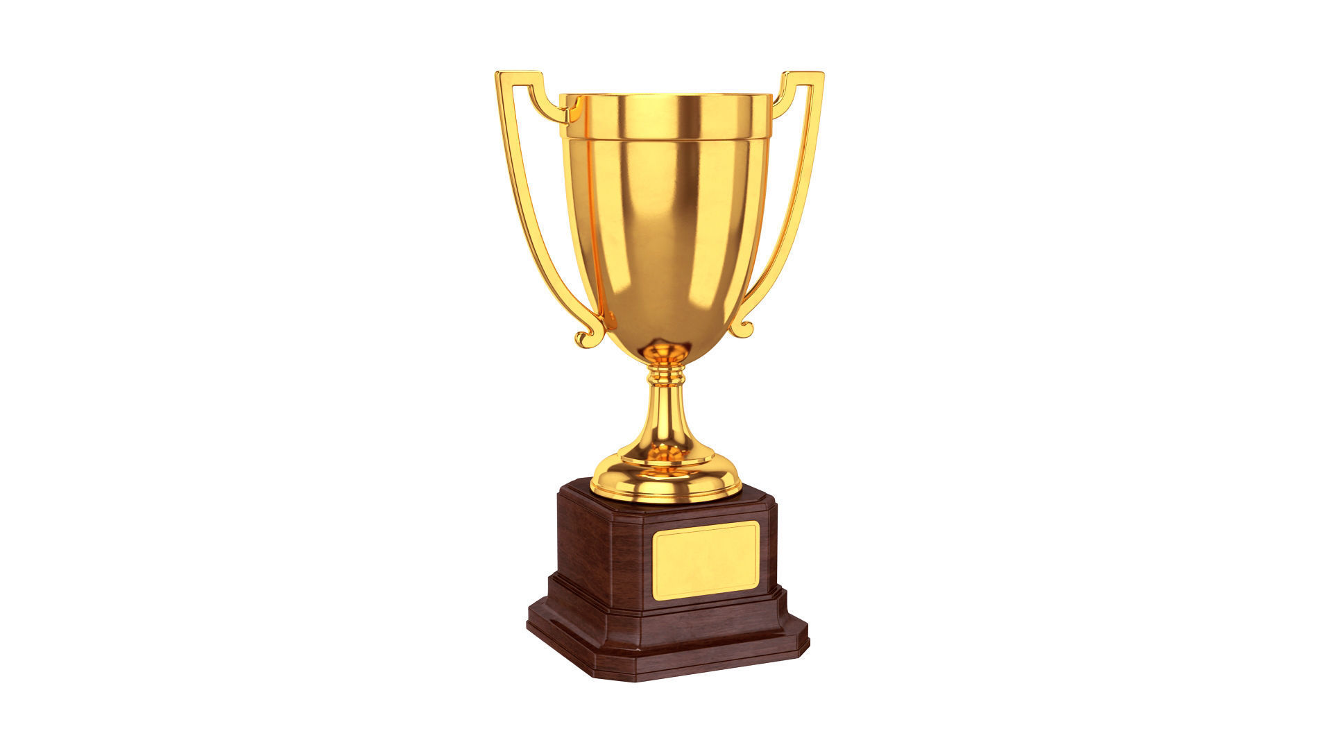 Trophy Cup 3D model_2
