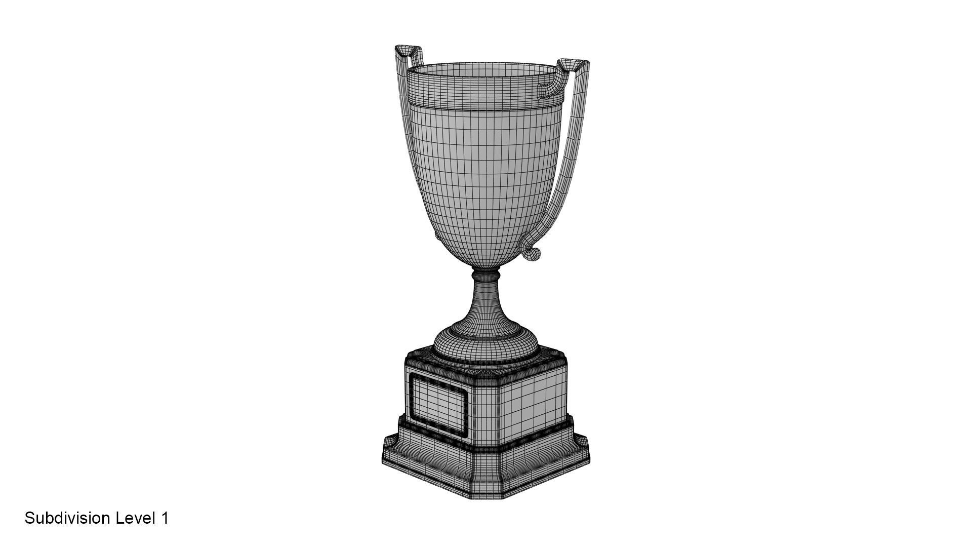 Trophy Cup 3D model_19