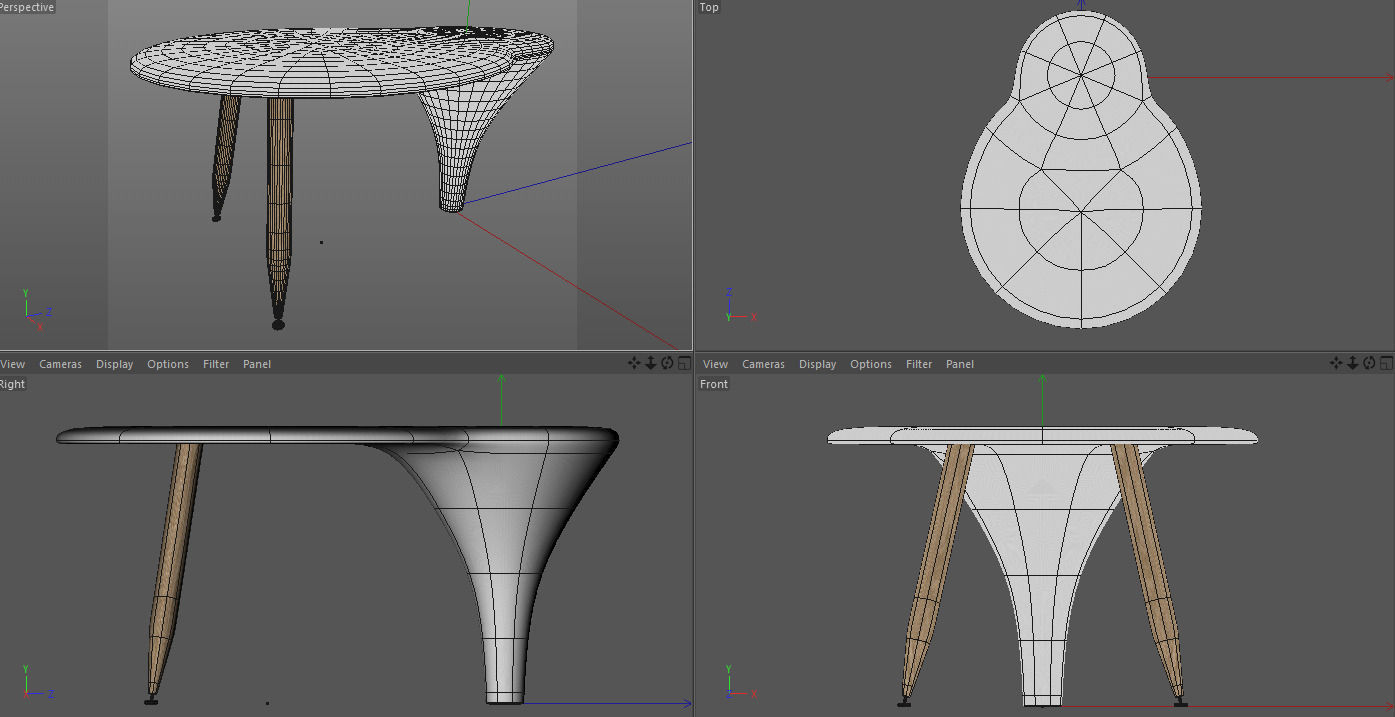 Little big table 3D model_1