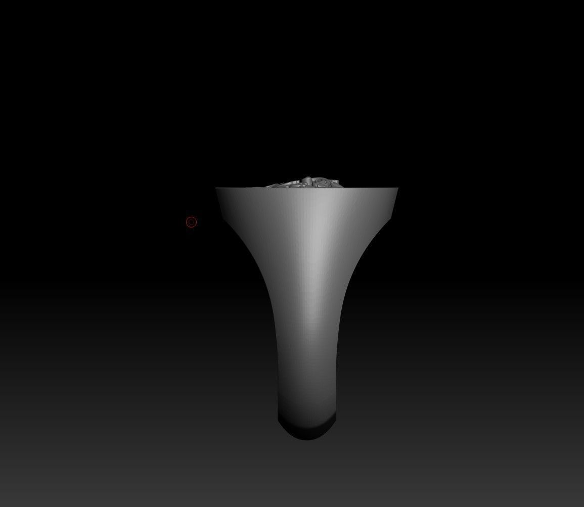 Skull with Scrolls Signet Ring 3D Model Print  3D print model_7