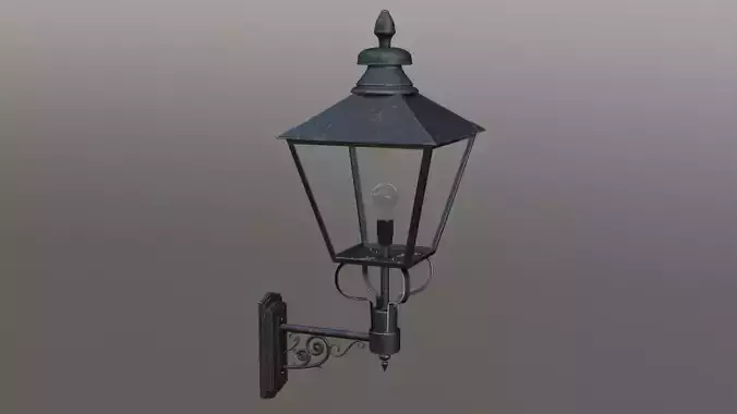 Vintage wall Street Lamp