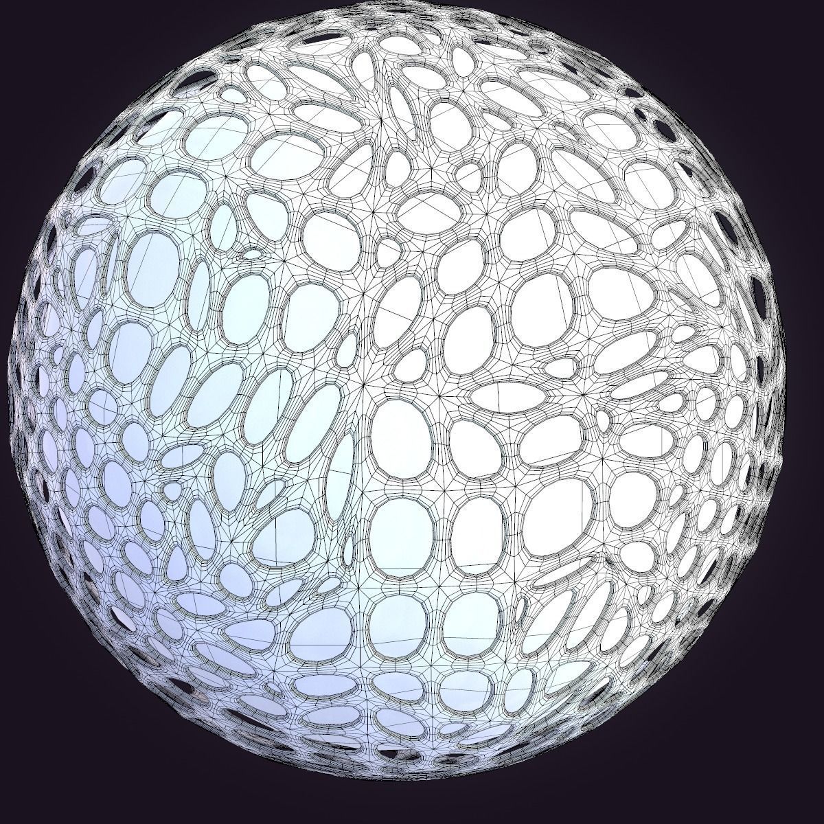 Sphere Design 3D model_12