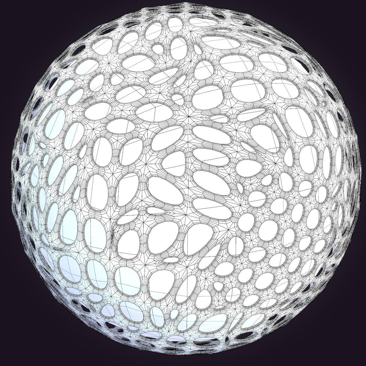 Sphere Design 3D model_13