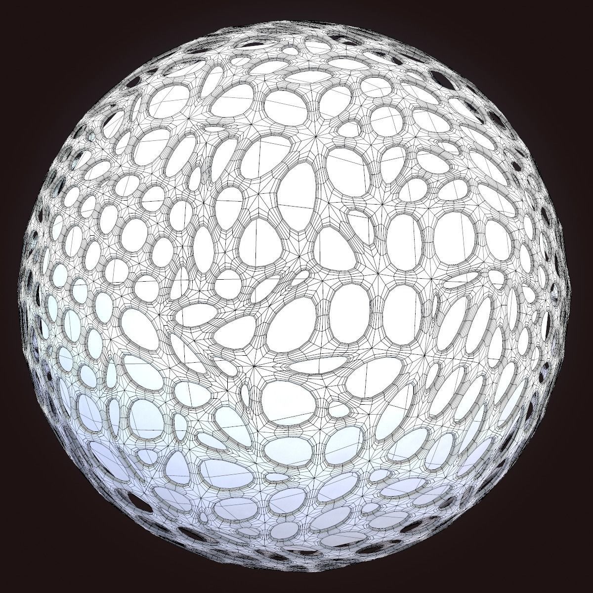 Sphere Design 3D model_13
