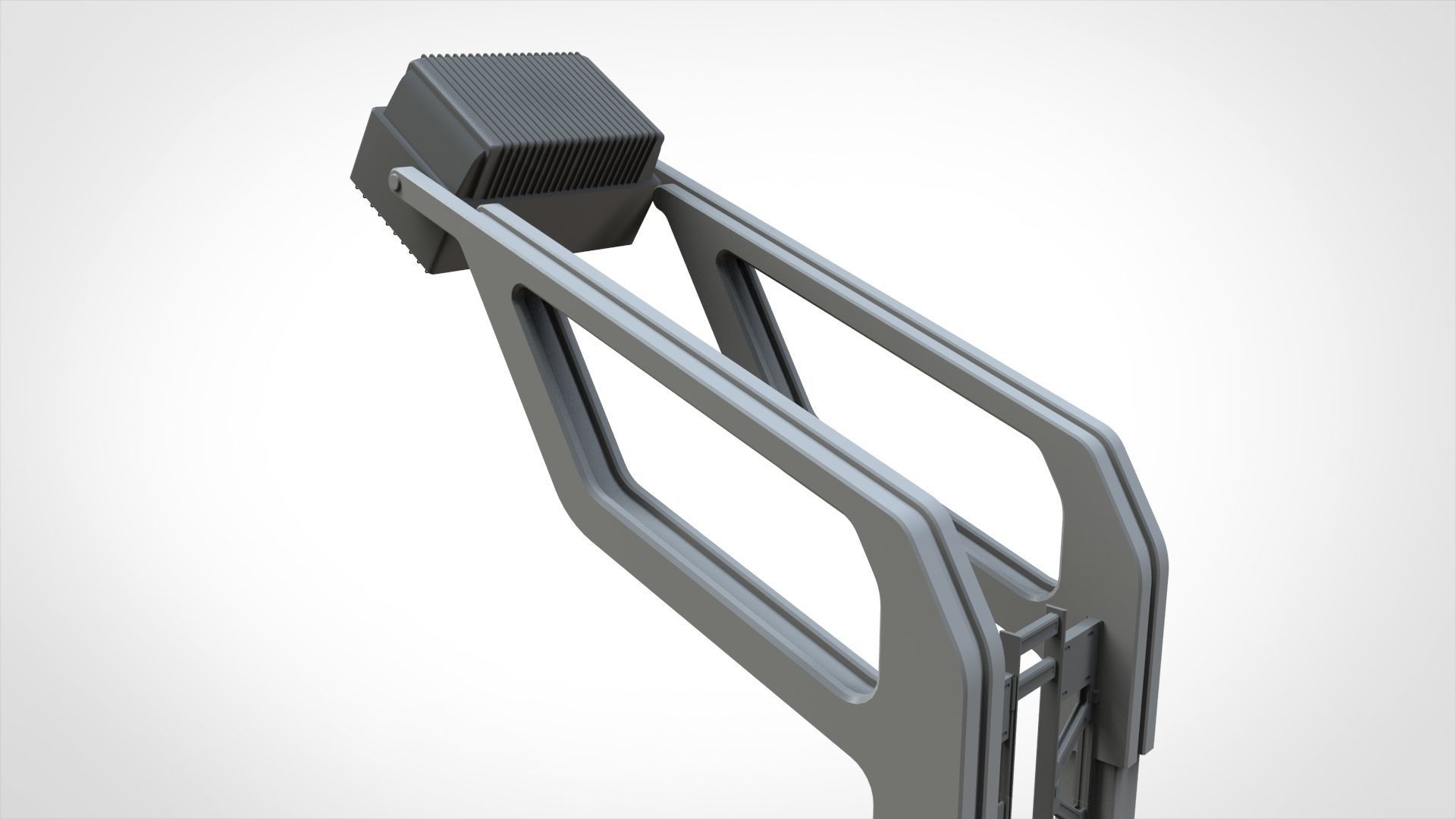 floodlight 7 stadium lighting tower 3D model_21