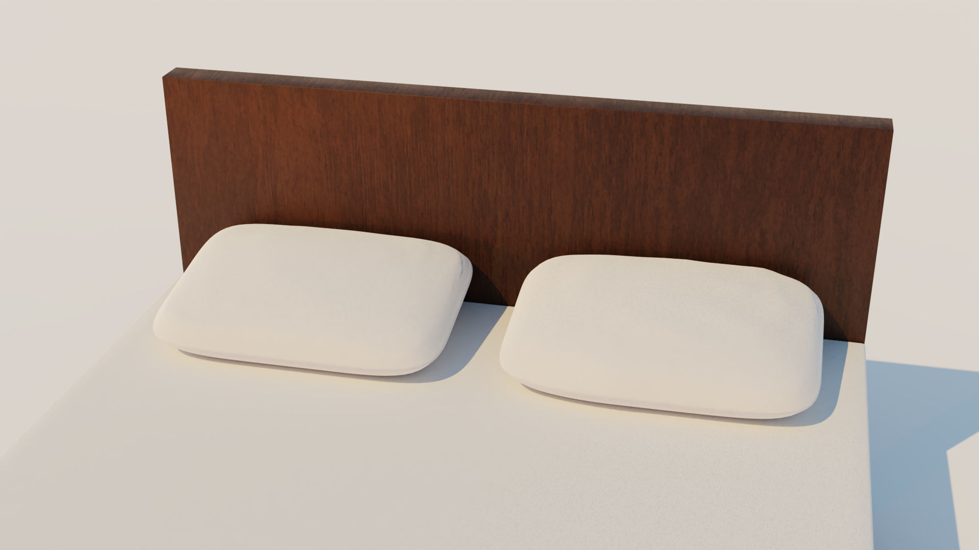 Modern Bed 3D model_7