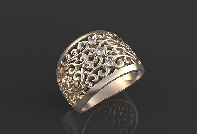 Ring 3d print model 3D print model