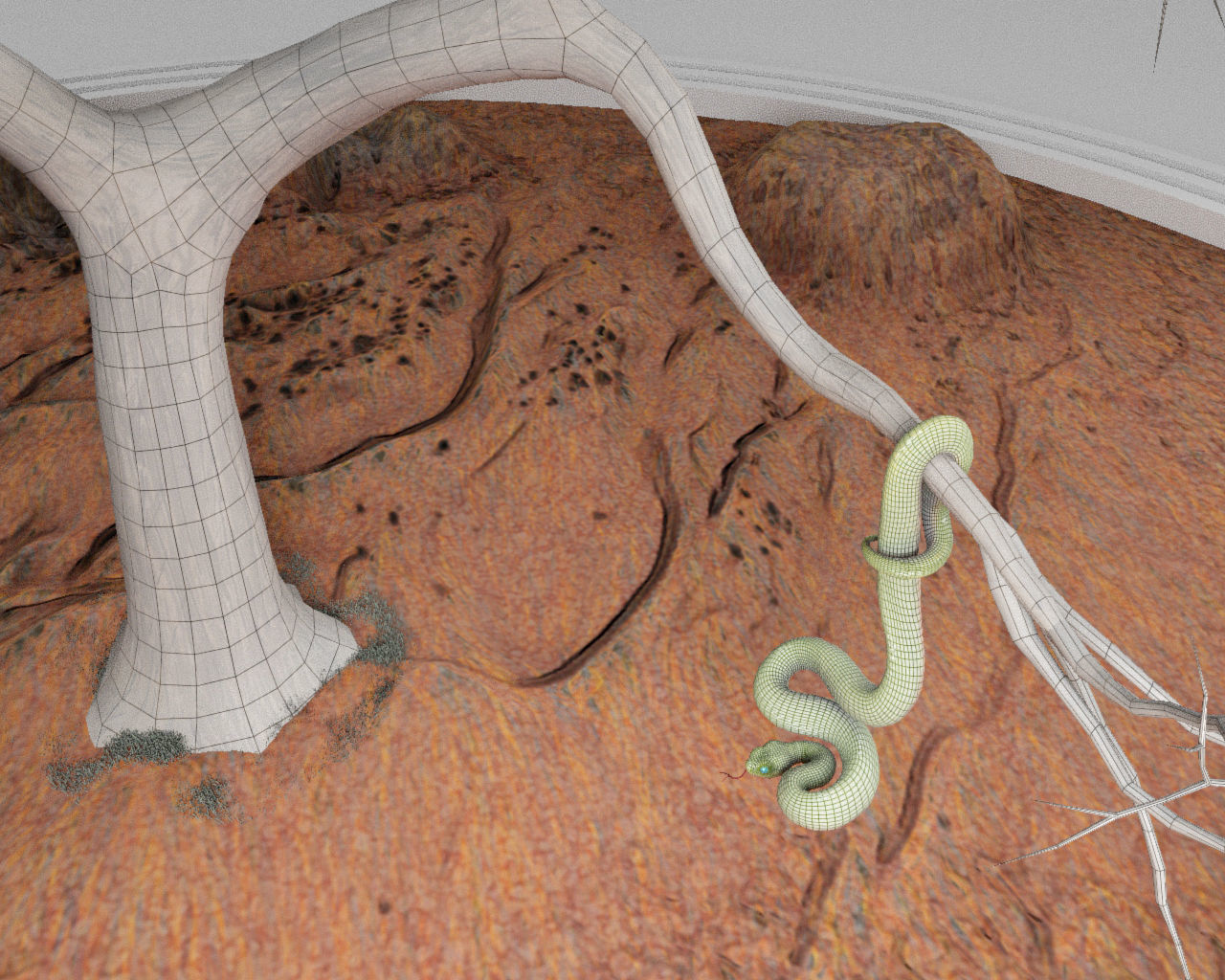 Viper Snake 3D model_24