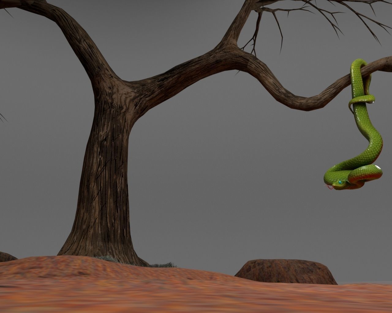 Viper Snake 3D model_18