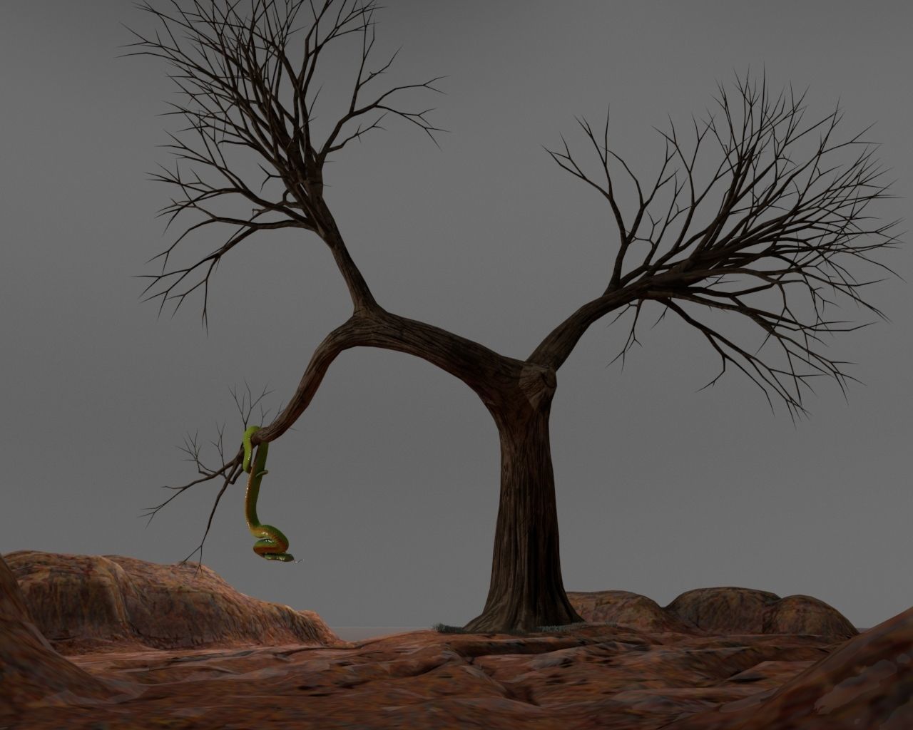 Viper Snake 3D model_15