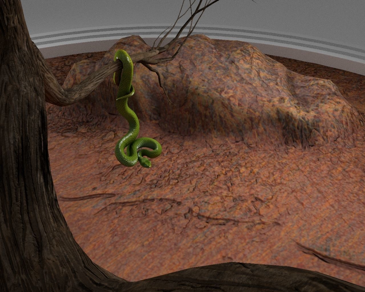 Viper Snake 3D model_19