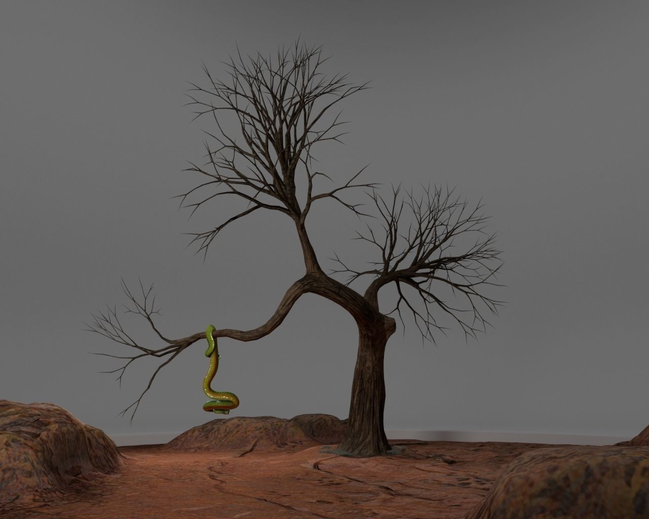 Viper Snake 3D model_14