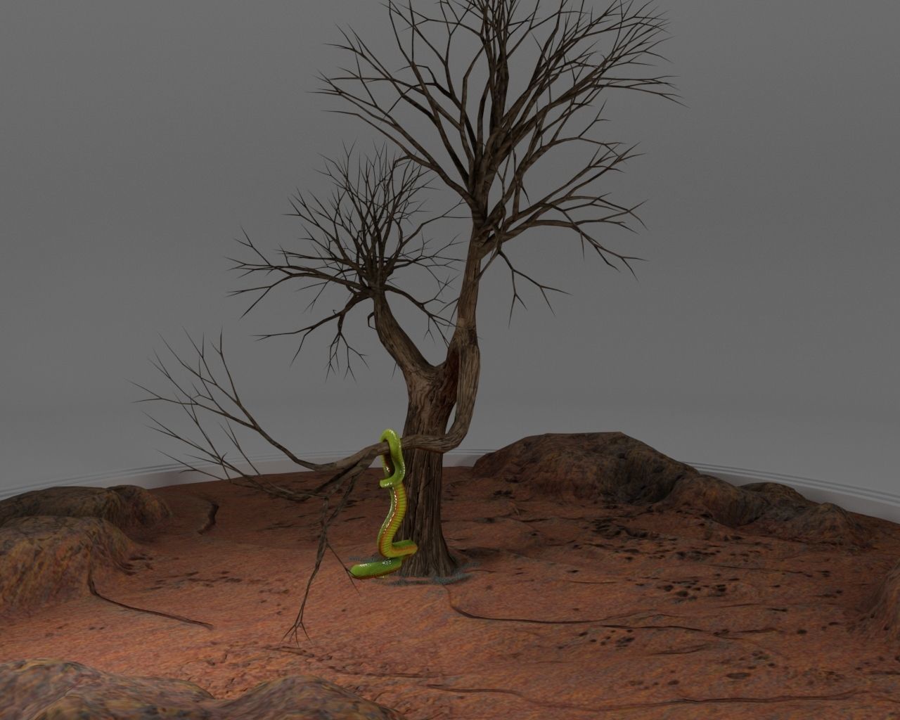 Viper Snake 3D model_13