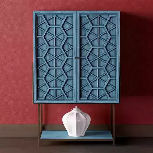 Art Deco Wooden Sideboard