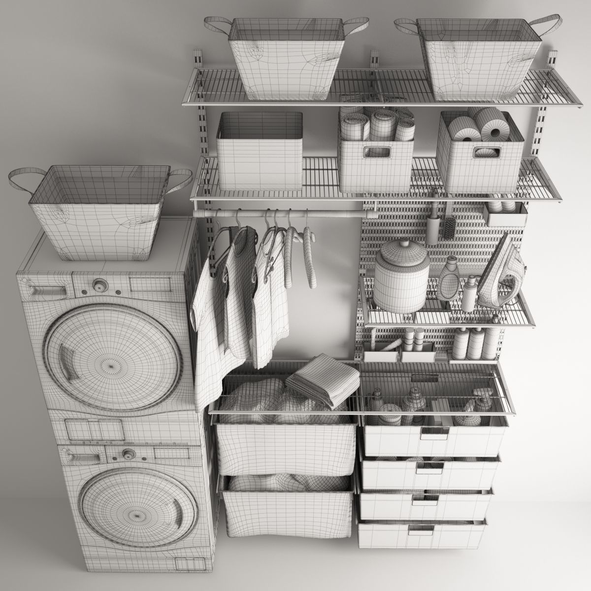 Laundry I Collection 03 3D model_6