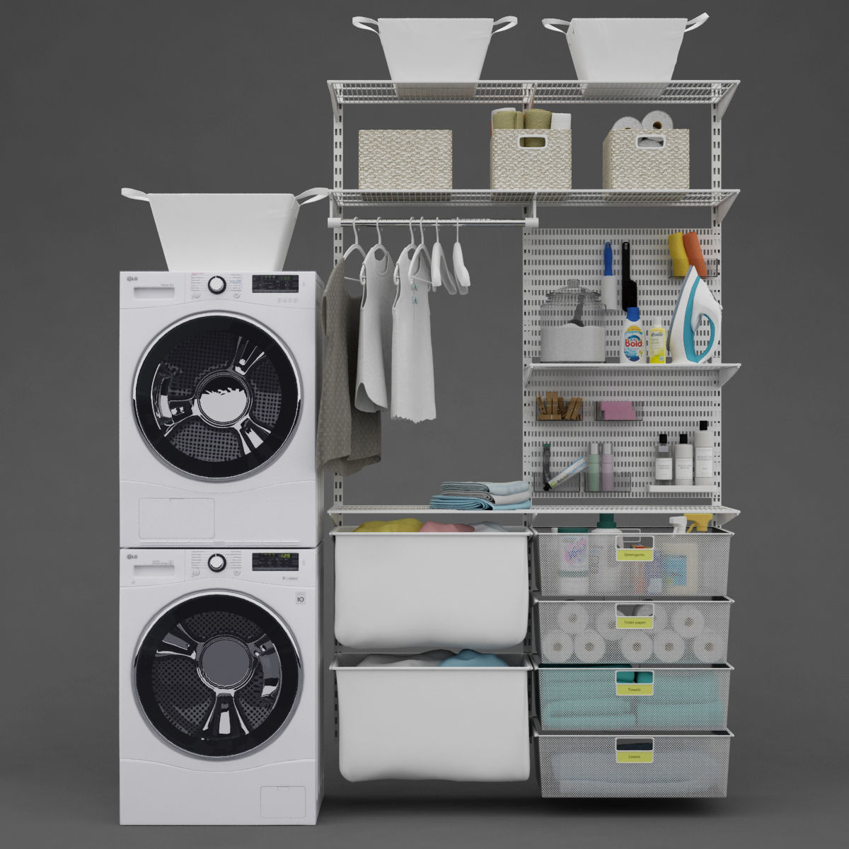Laundry I Collection 03 3D model_3