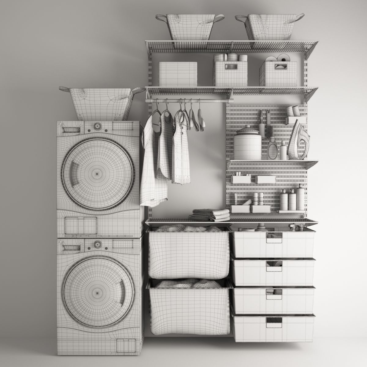 Laundry I Collection 03 3D model_5