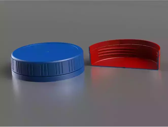 Bottle Screw Cap 3D print model