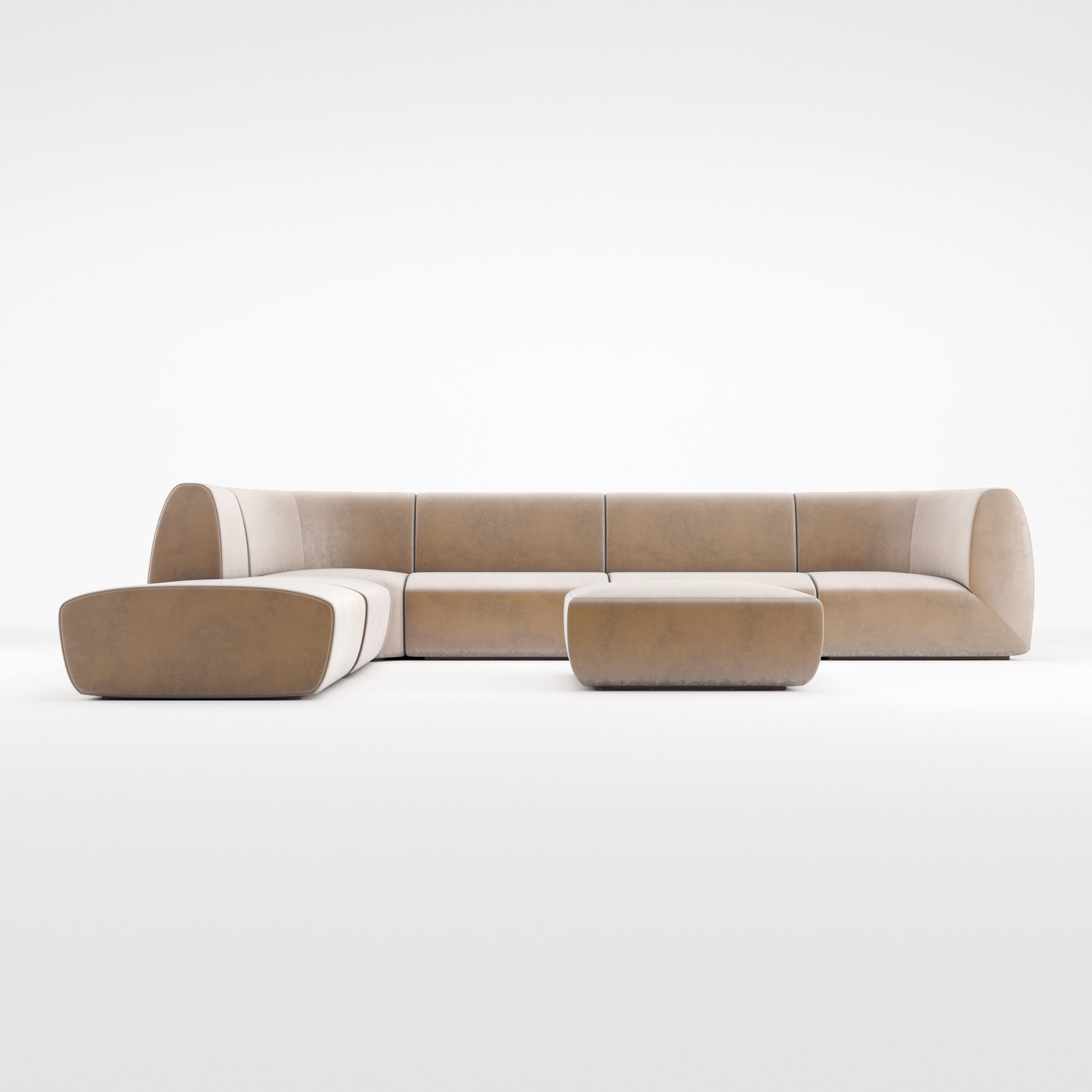 Stellar Works - Infinity Sofa 3D model_2