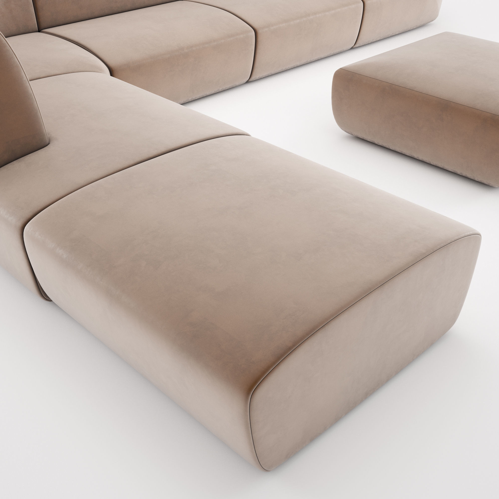 Stellar Works - Infinity Sofa 3D model_4