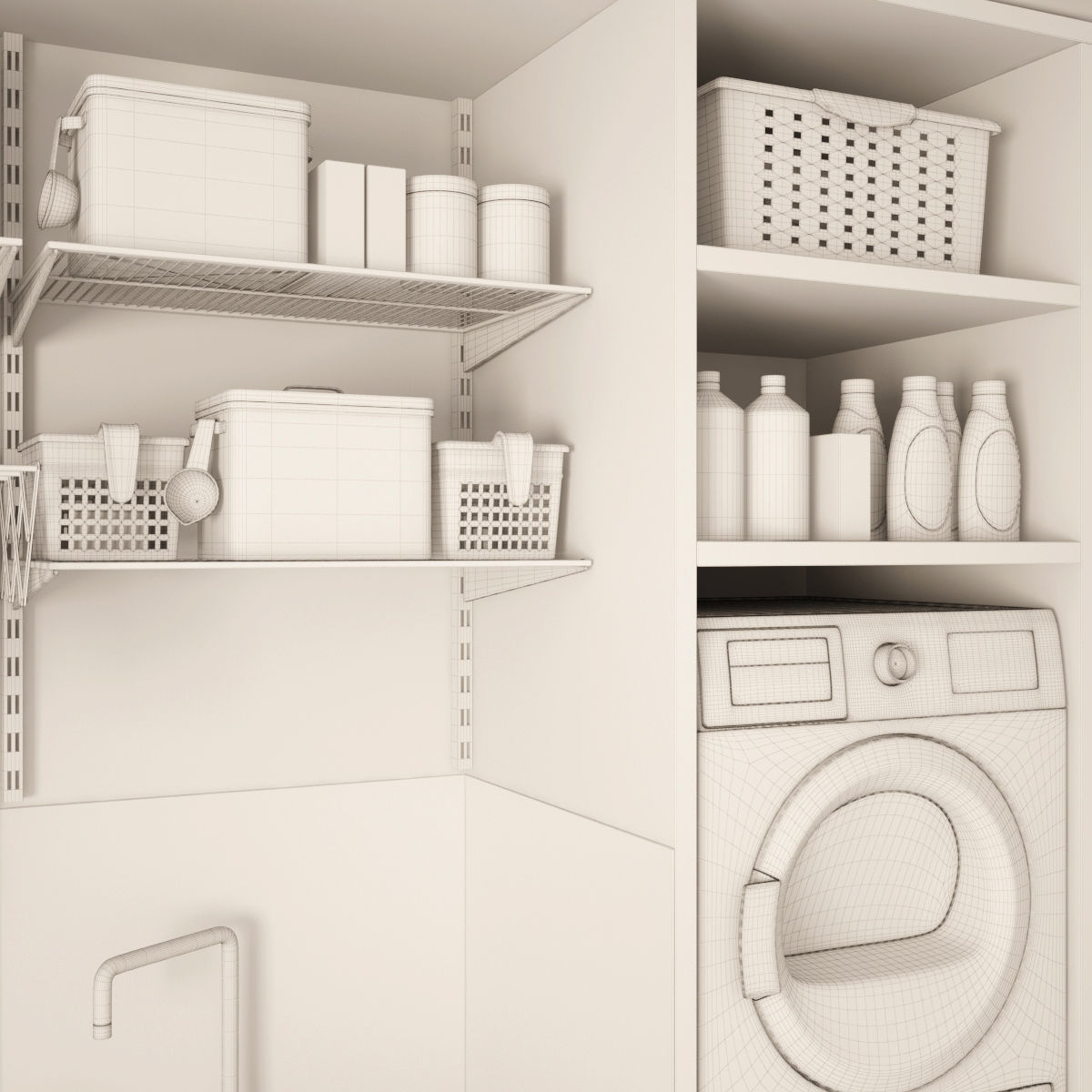 Laundry I Collection 05 3D model_9