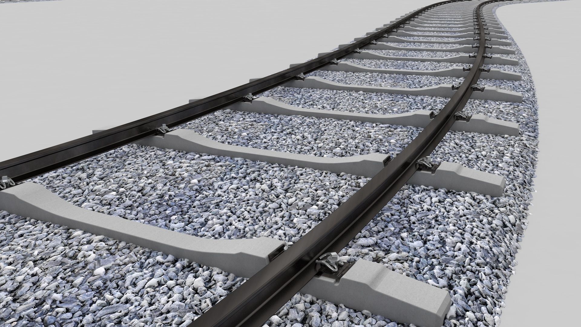 Realistic Railroad Module Set