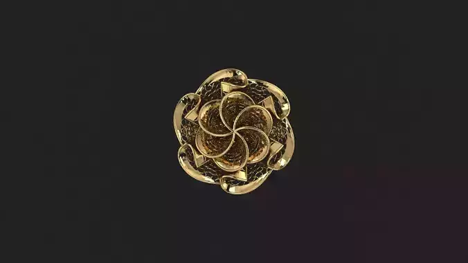 AR-TRK-Z023 gold ring